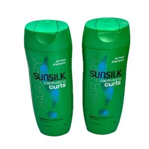Sunsilk De-Frizz Captivating Curls Shampoo 12 oz Tame Frizz Prone Curls Hairapy